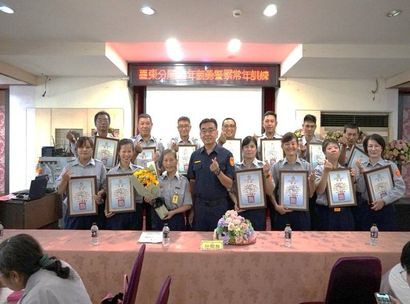 臺東警強化民力防衛韌性訓練 共創治安防護網