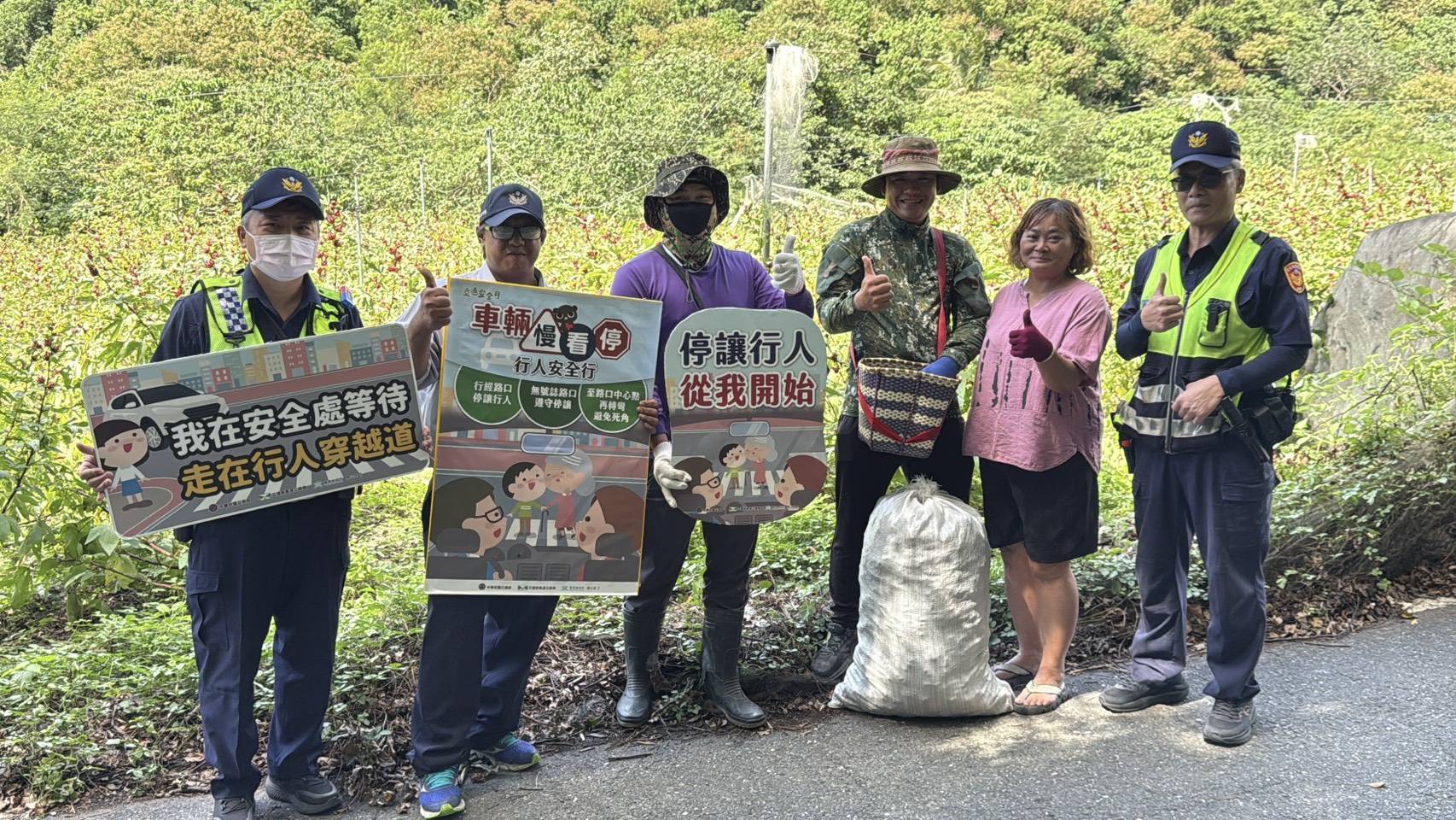 護果、防竊、護行人，大武警齊力守護農村安全