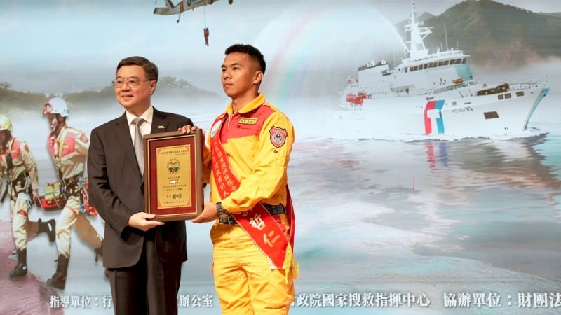 卓揆表揚114年搜救有功人員