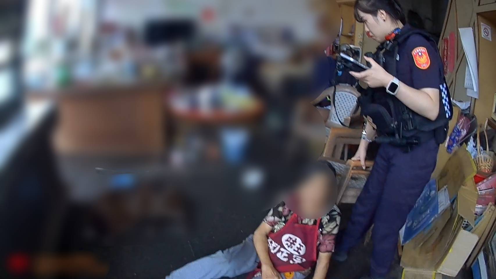 池上巡邏員警即時救助倒地長者　暖心行動展現警察機警與溫度