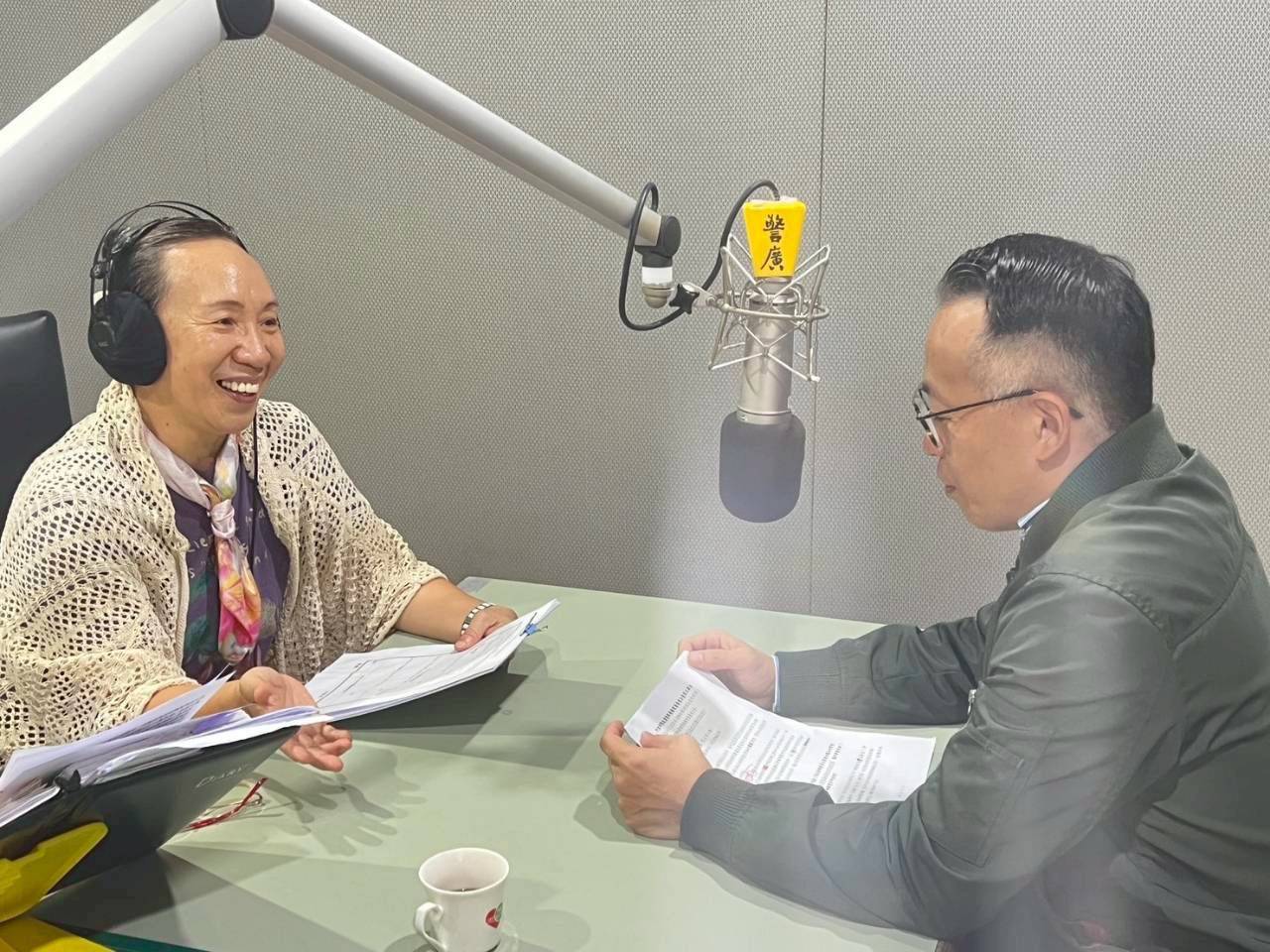 成功警察分局分局長上警廣宣導普發現金詐騙　呼籲民眾提高警覺守住荷包