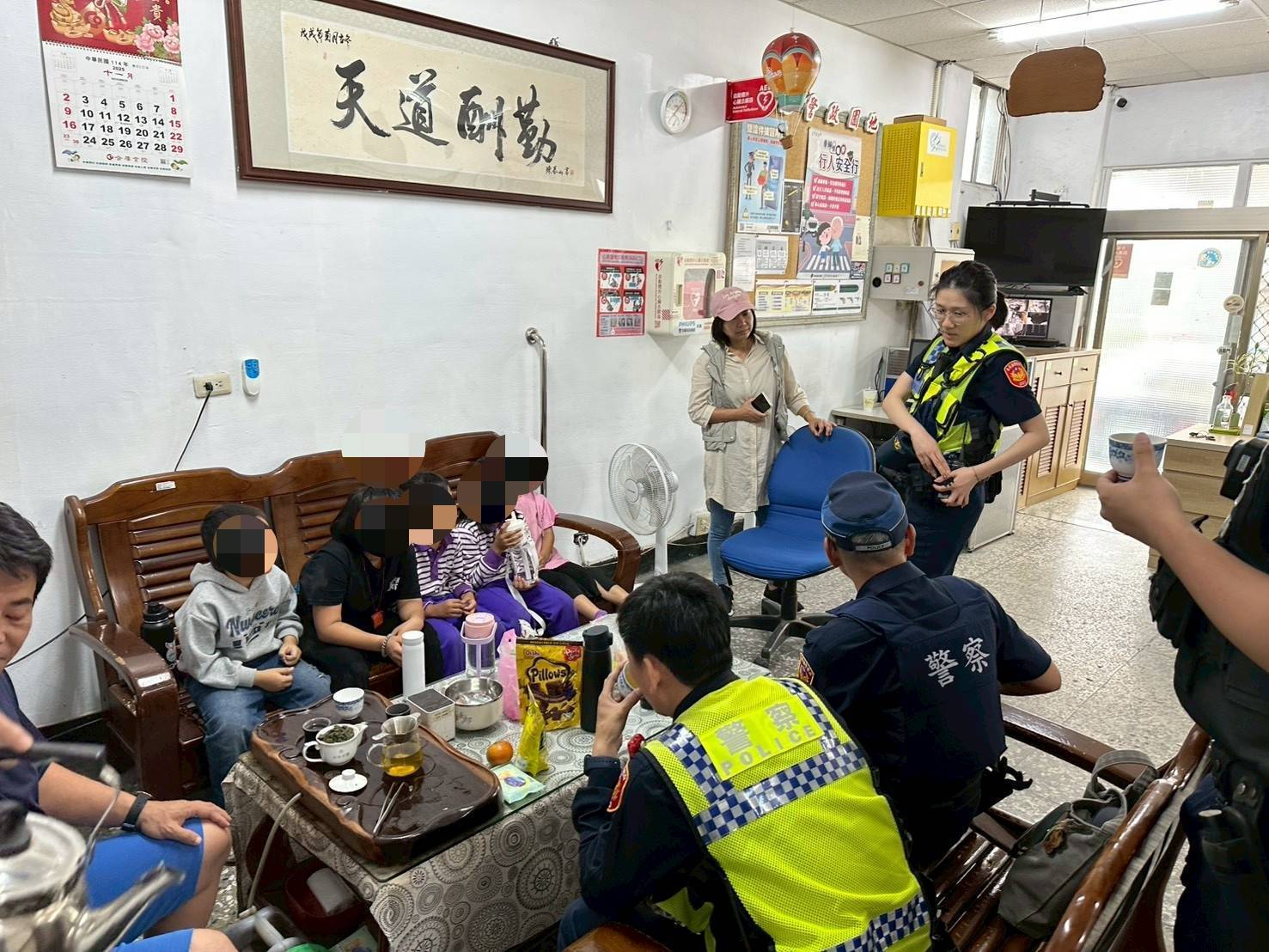 關山警察分局鹿野分駐所化身安全教室　幼童職業參訪寓教於樂法治教育向下札根