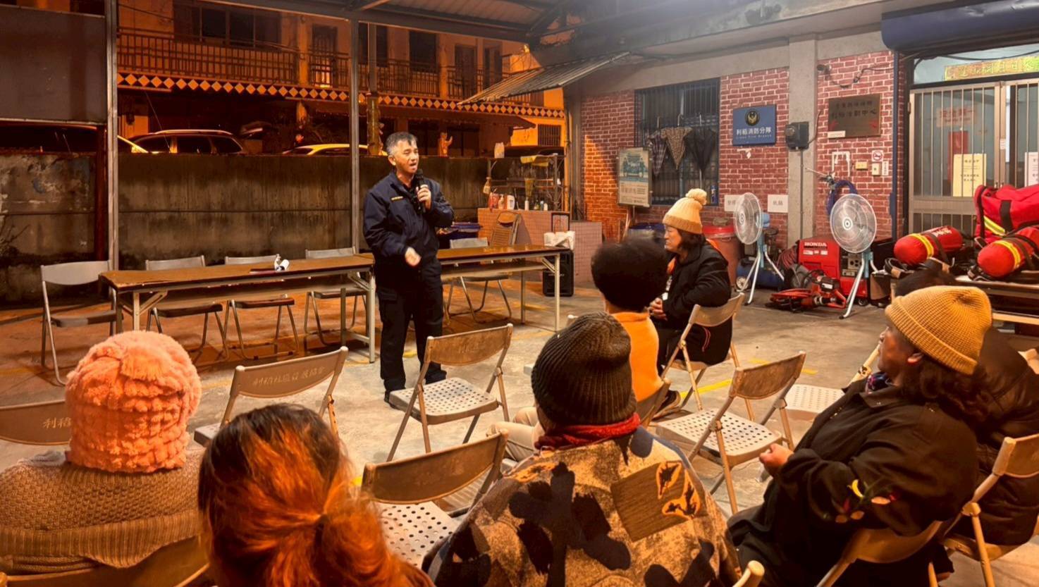 利稻警察走入部落治安會議　反詐、交安與獵槍安全三管齊下守護族人安全