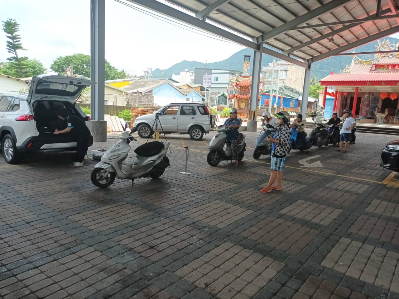 臺東62處機車排氣定檢站提供服務　偏鄉巡檢到位　機車定檢率奪全國第1