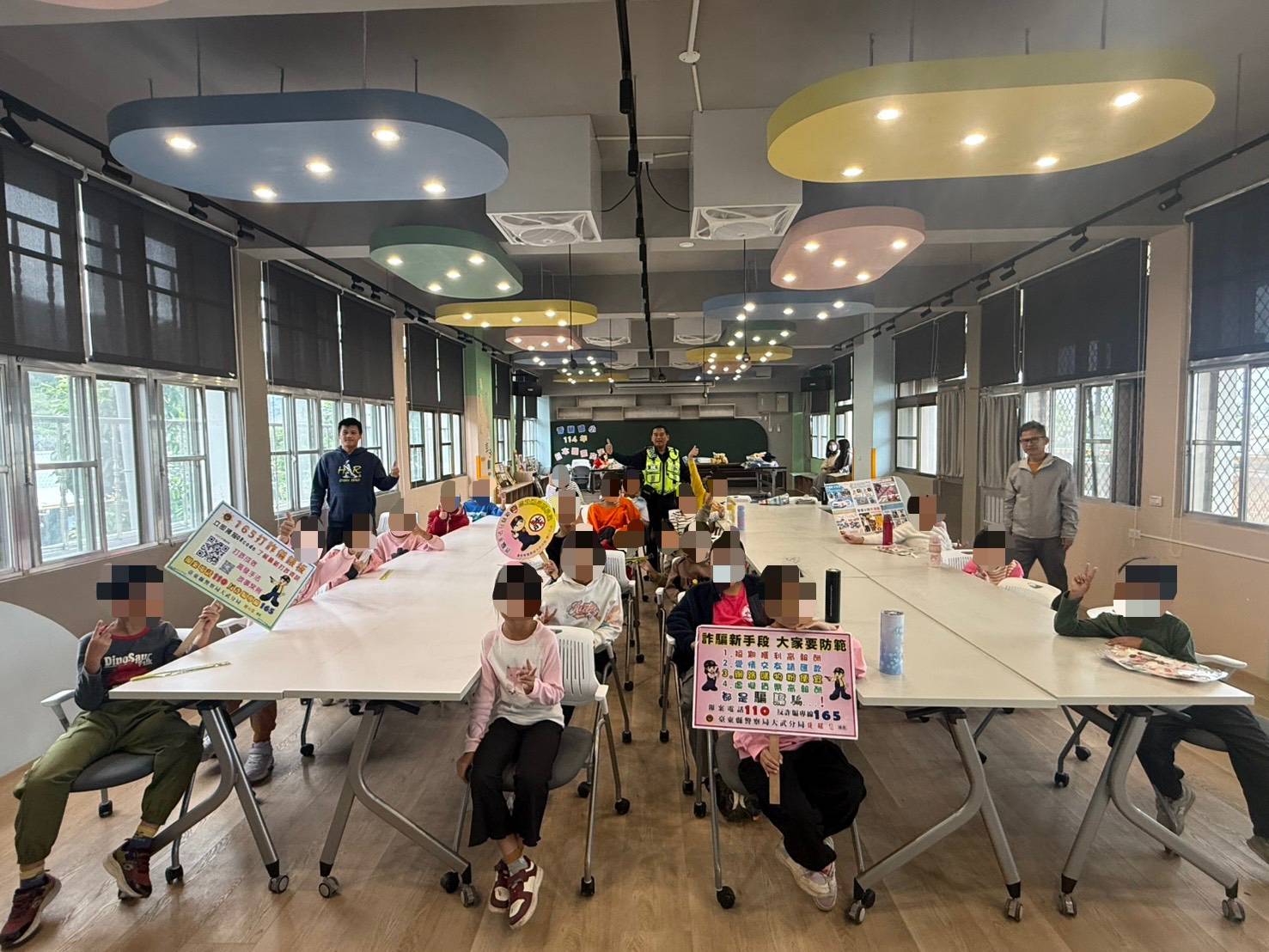 從校園扎根法治教育　大武警察分局太麻里分駐所深入香蘭國小守護學童安全