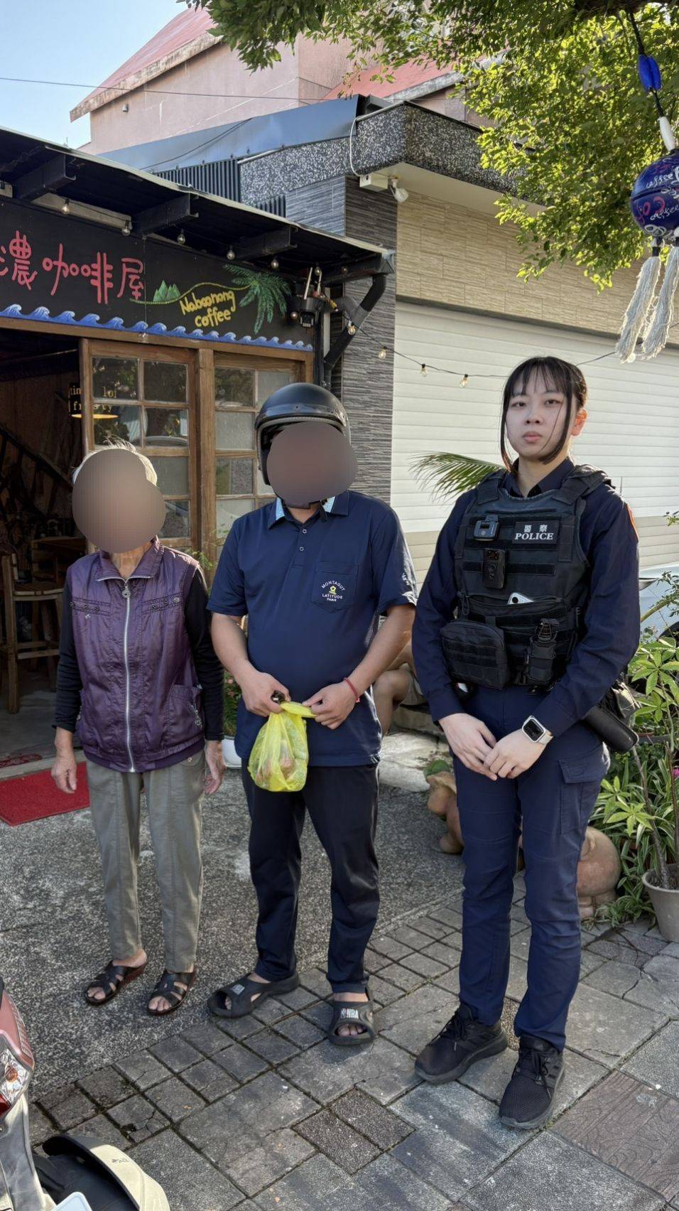 一份陪伴，為迷途長者點亮回家的燈　成功警察溫柔守護日常
