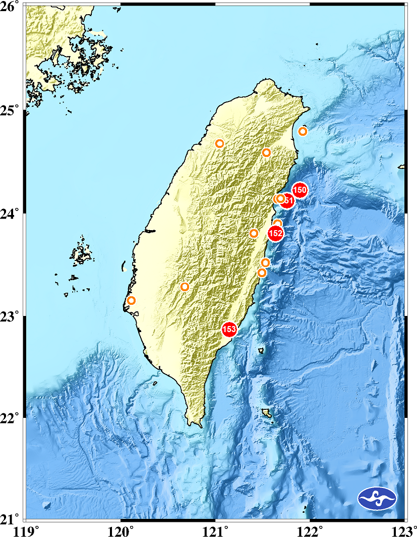台東卑南發生規模6.1地震　全台多縣市發布災防告警