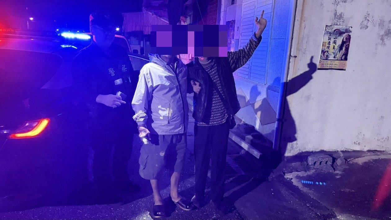 一根電線桿揪出寒夜危機　成功警察網路巡邏即時救援弱勢民眾