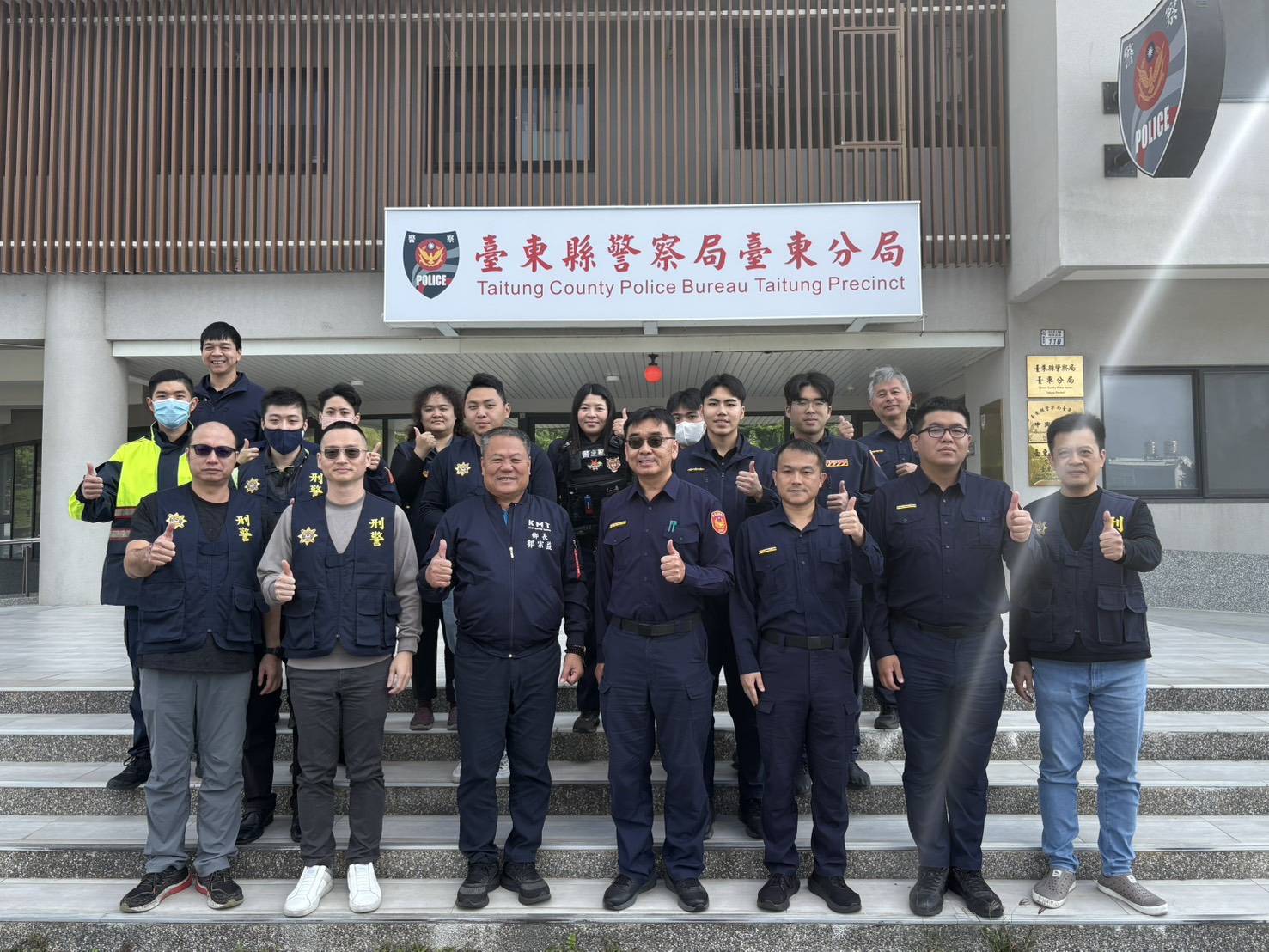 卑南鄉長慰問警察同仁　感謝堅守崗位守護鄉里安全