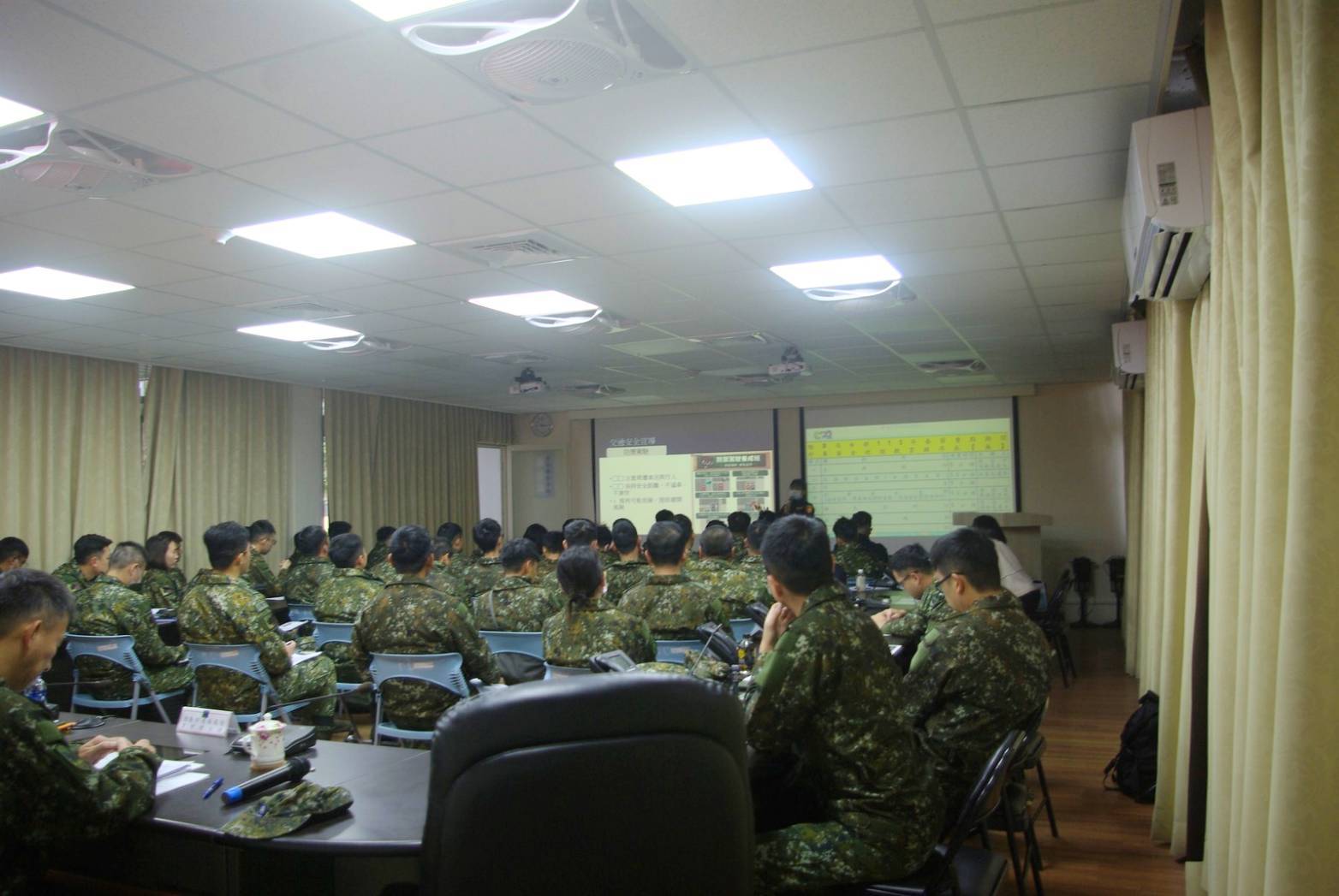 警察局交通警察隊赴太平營區宣導春節行車安全 強化官兵法令認知　攜手擴散正確用路觀念