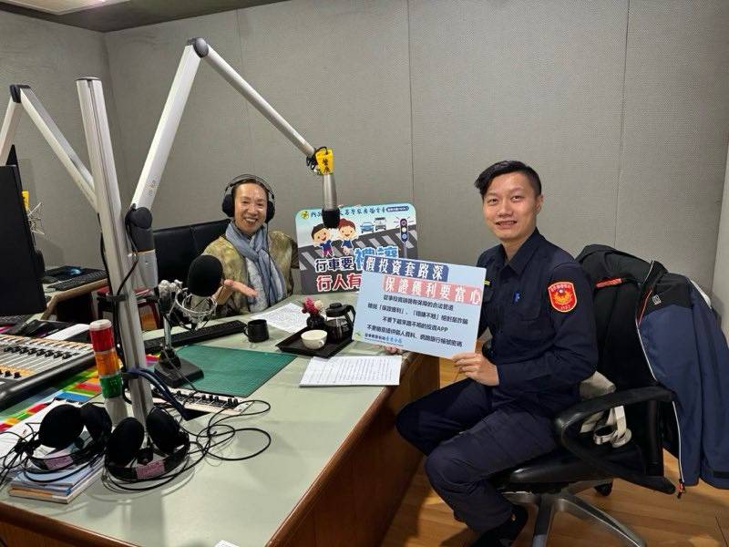 警廣空中宣導接地氣　富岡派出所所長談交通、防詐獲聽友肯定