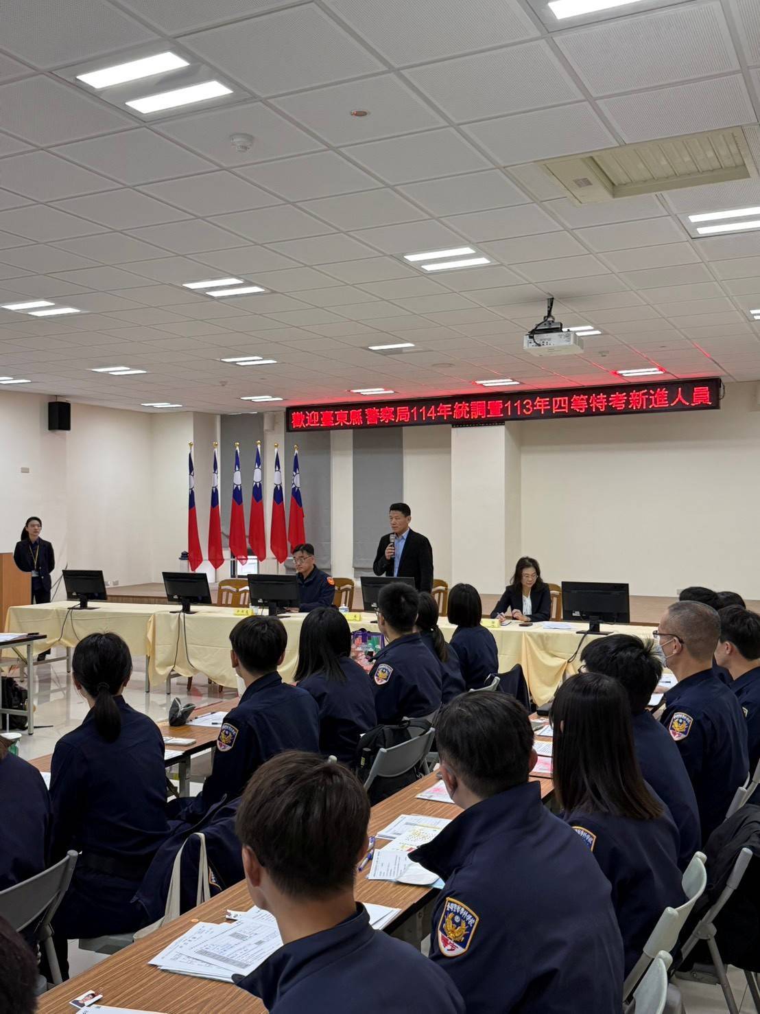 113年特考新血報到，警局歡迎投入治安維護