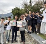 水會往上流，安全要往前走　都蘭警察景點宣導交通平安