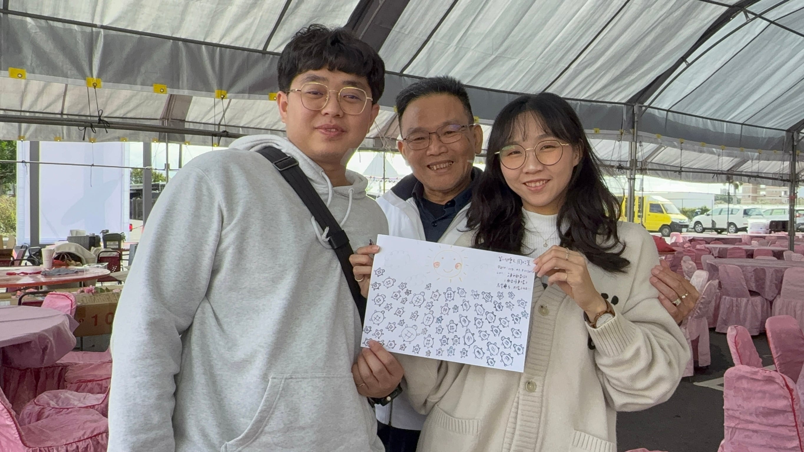 周達三議員嫁女兒既期待又不捨  新人「燒烏龜」祈晴成甜蜜插曲