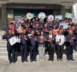 走春慰問基層員警，縣長饒慶鈴感謝大武警察分局守護治安交通