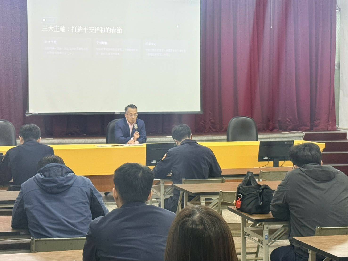 成功警察分局全力投入節前整備 辦理任務講習強化治安交通量能