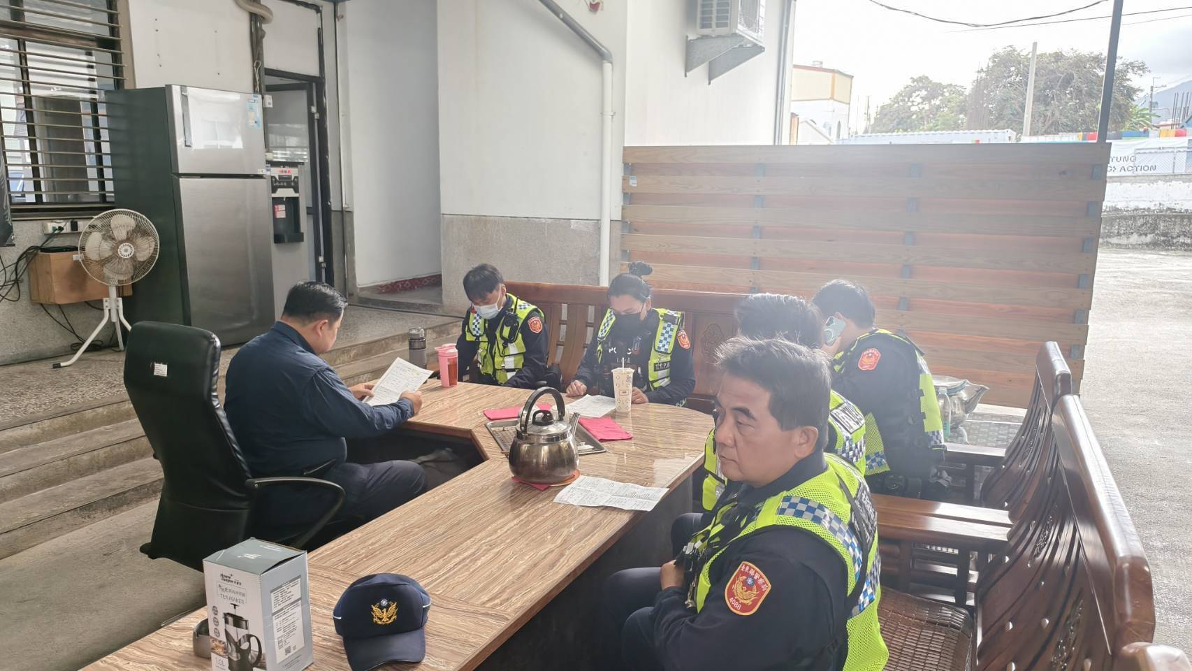 守護農曆年前行車安全，大武警察分局連三日加強取締交通違規