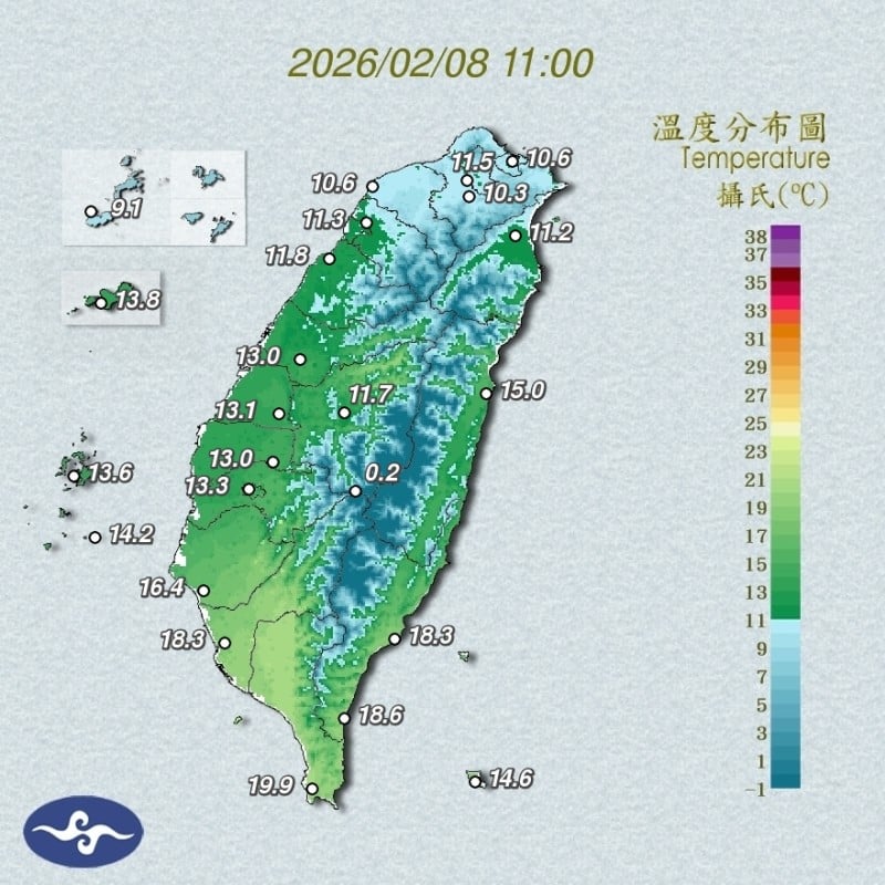 寒流發威 今晚至明晨最冷