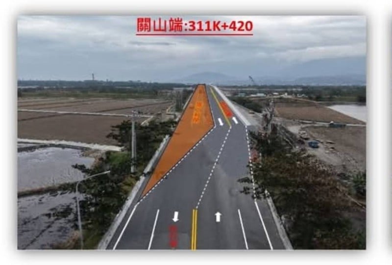 池上大橋北上線通車 道路速限60公里、工區速限30公里