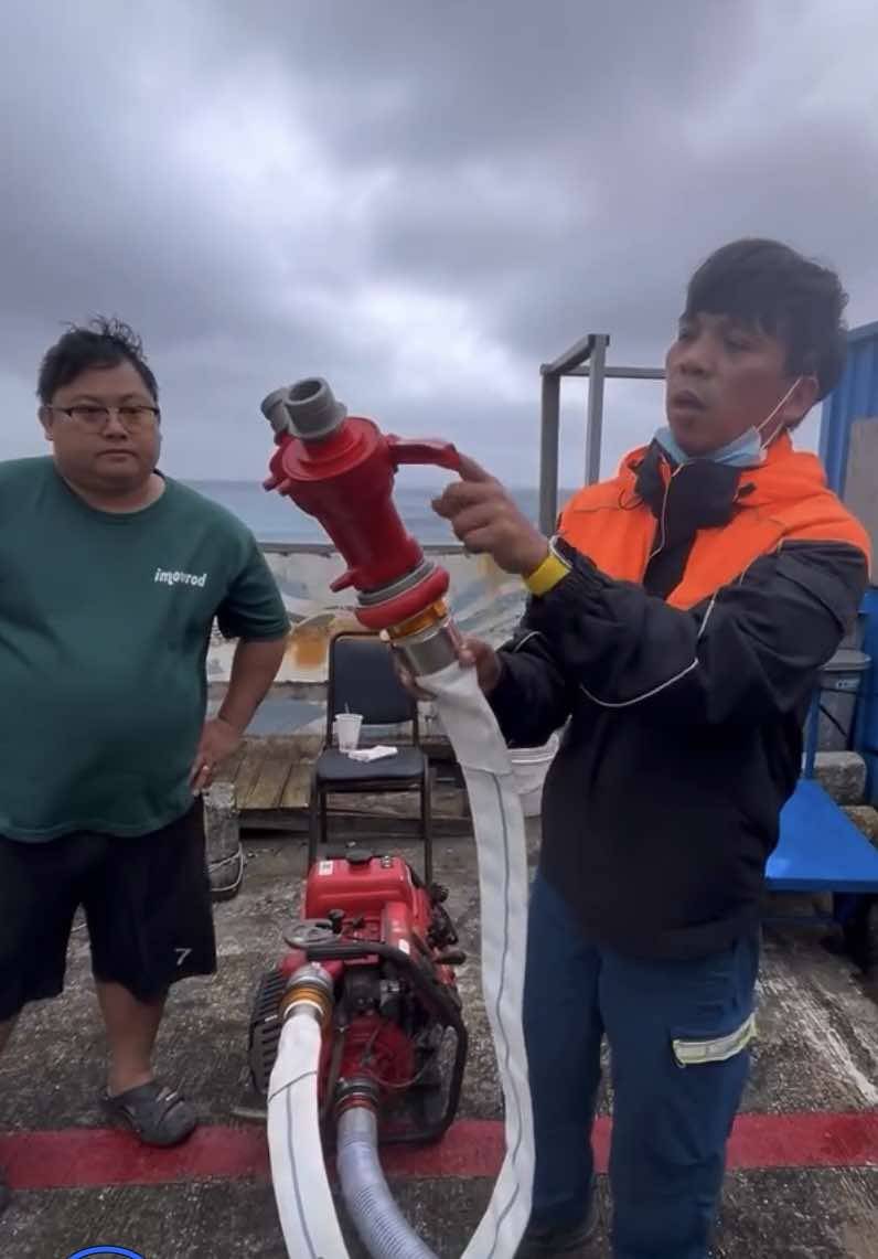 蘭嶼部落籲強化偏鄉消防量能，目前僅靠移動式幫浦與消防栓