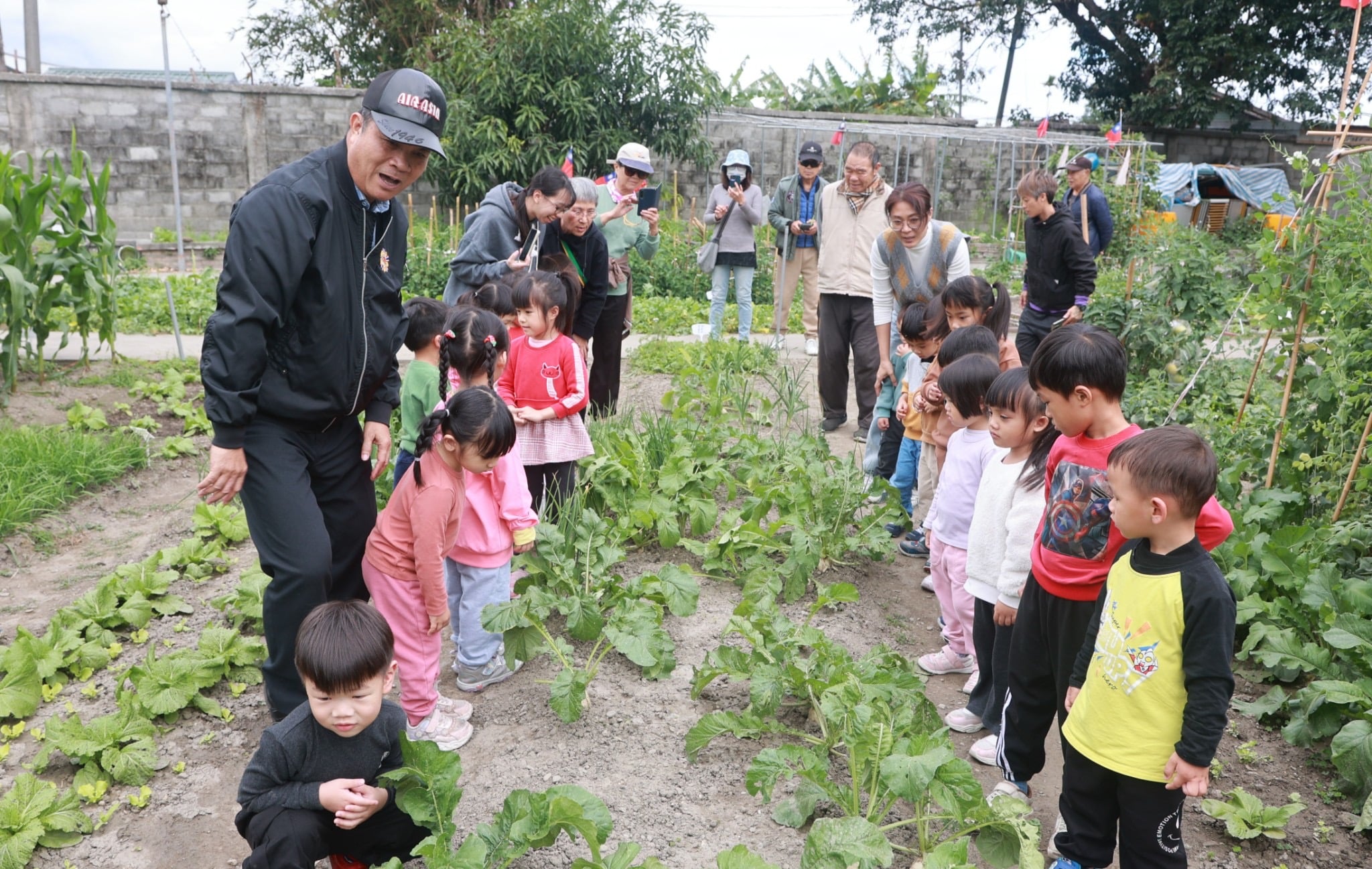 「開春年菜饗宴」栽作物成桌上佳餚 ! 開心農場老幼共融拔蘿蔔