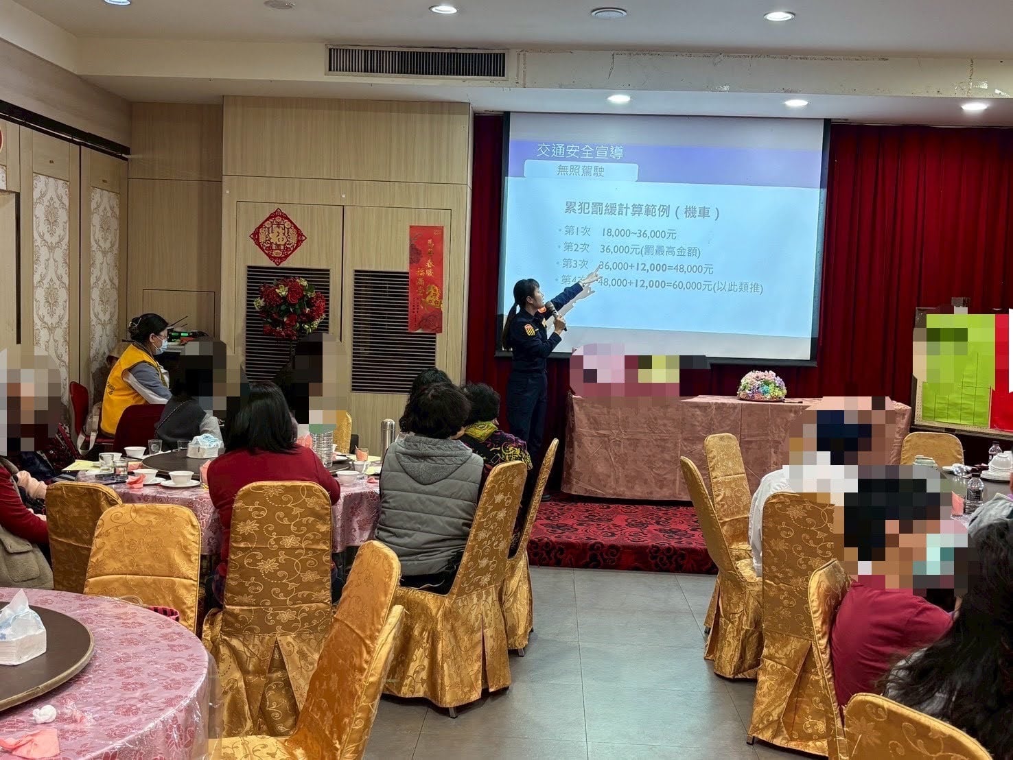 交通安全走入社區生活，東警呼籲人人多分注意