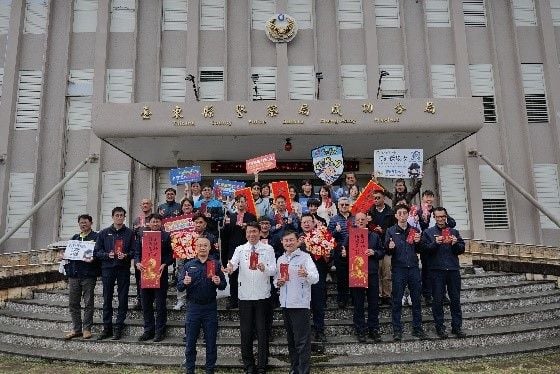 縣府慰警感謝守護治安交通，盧秘書長代縣長赴成功分局