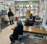 夜行更要慢看停　長濱分駐所走進社區暖心宣導行人安全