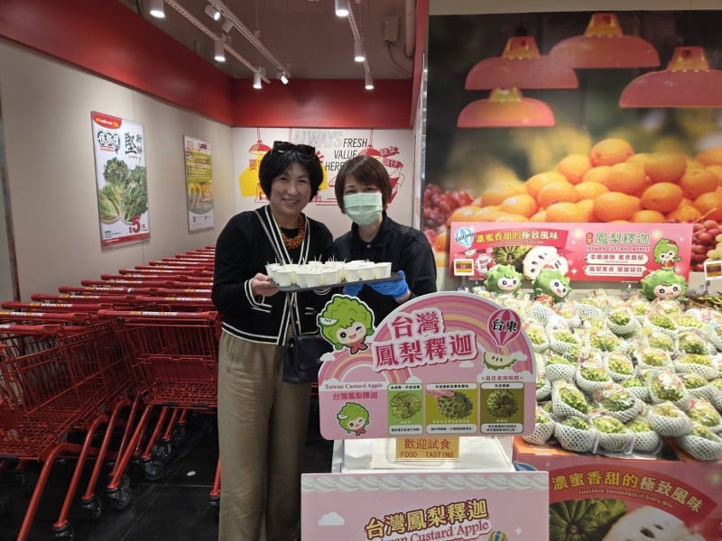 饒慶鈴赴香港拓銷鳳梨釋迦通路