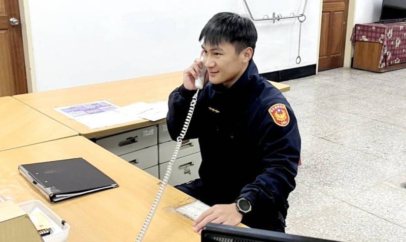 關山警那帥化身防詐代言人