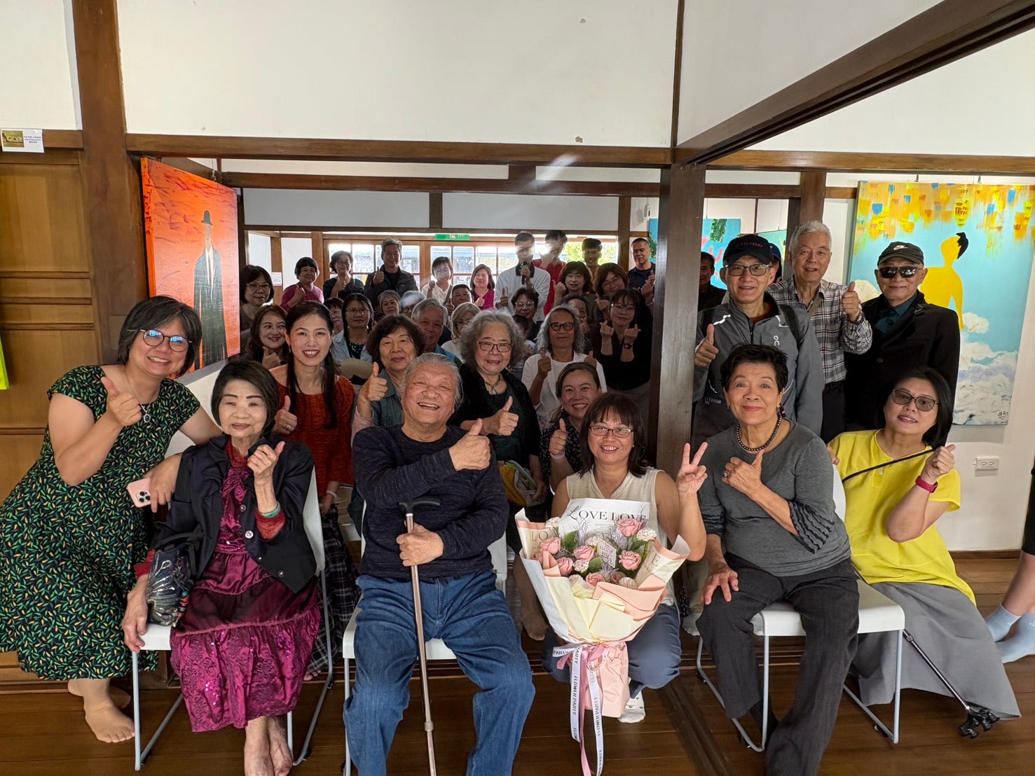 成功鎭菅宮勝太郎故宅-畫界新生黃筠芸首次畫展