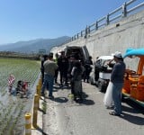 池上大橋北端電動自行車翻覆事故　4人受傷送醫治療