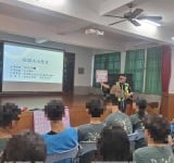 太麻里警察校園法治反詐，反詐歌曲引熱烈回響