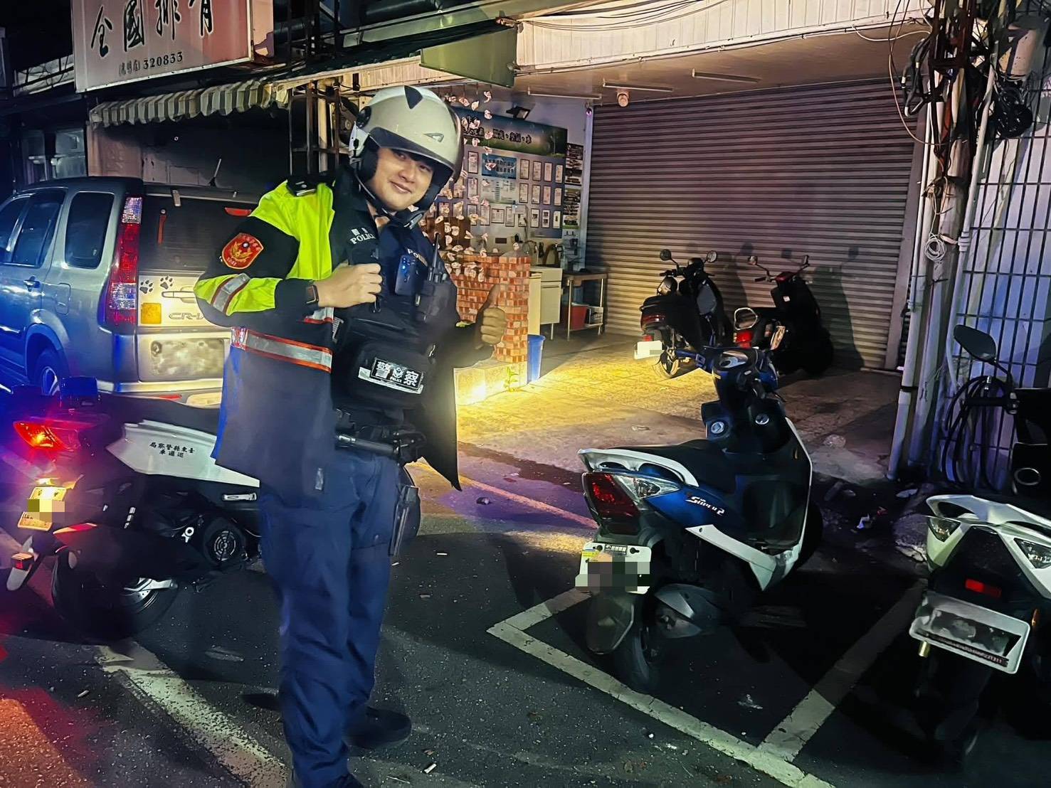 寶桑警察助八旬老婦尋回機車　暖心服務展現警民情