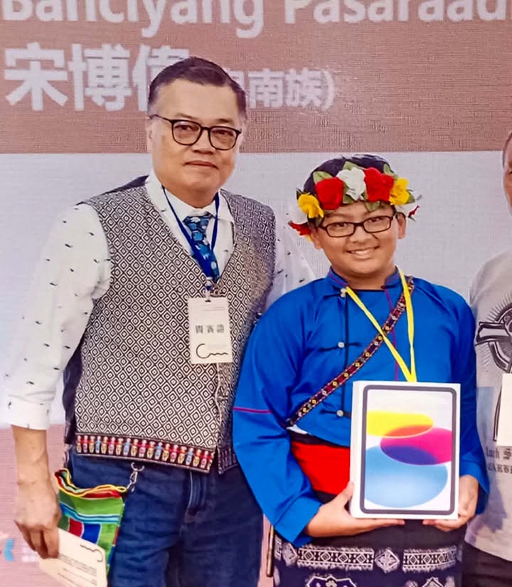 族語之光閃耀全國舞台　南王部落宋博偉三度勇奪語文競賽特優