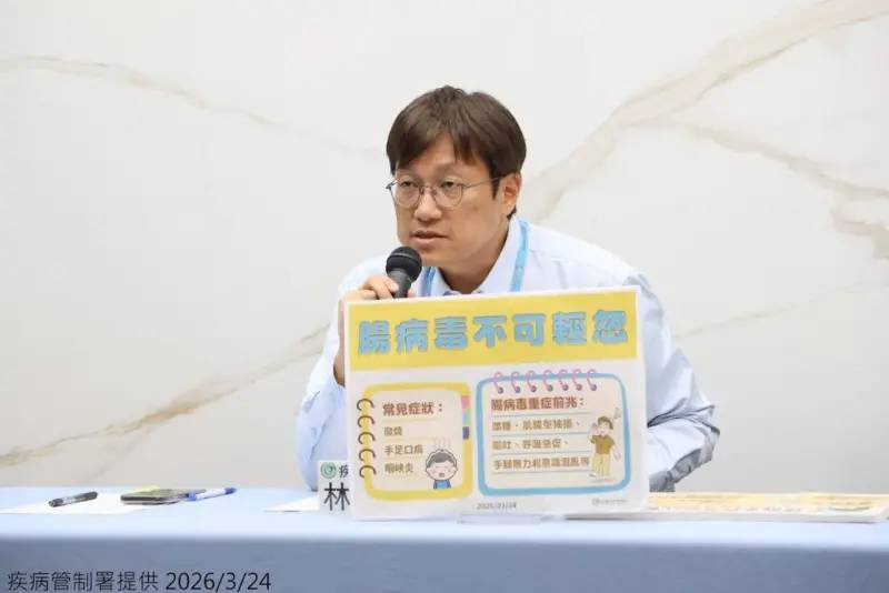 今年首例「感染力強」 ! 南部未滿10歲女童 「腸病毒重症」死亡 請留意幼童健康、衛生 杜絕感染