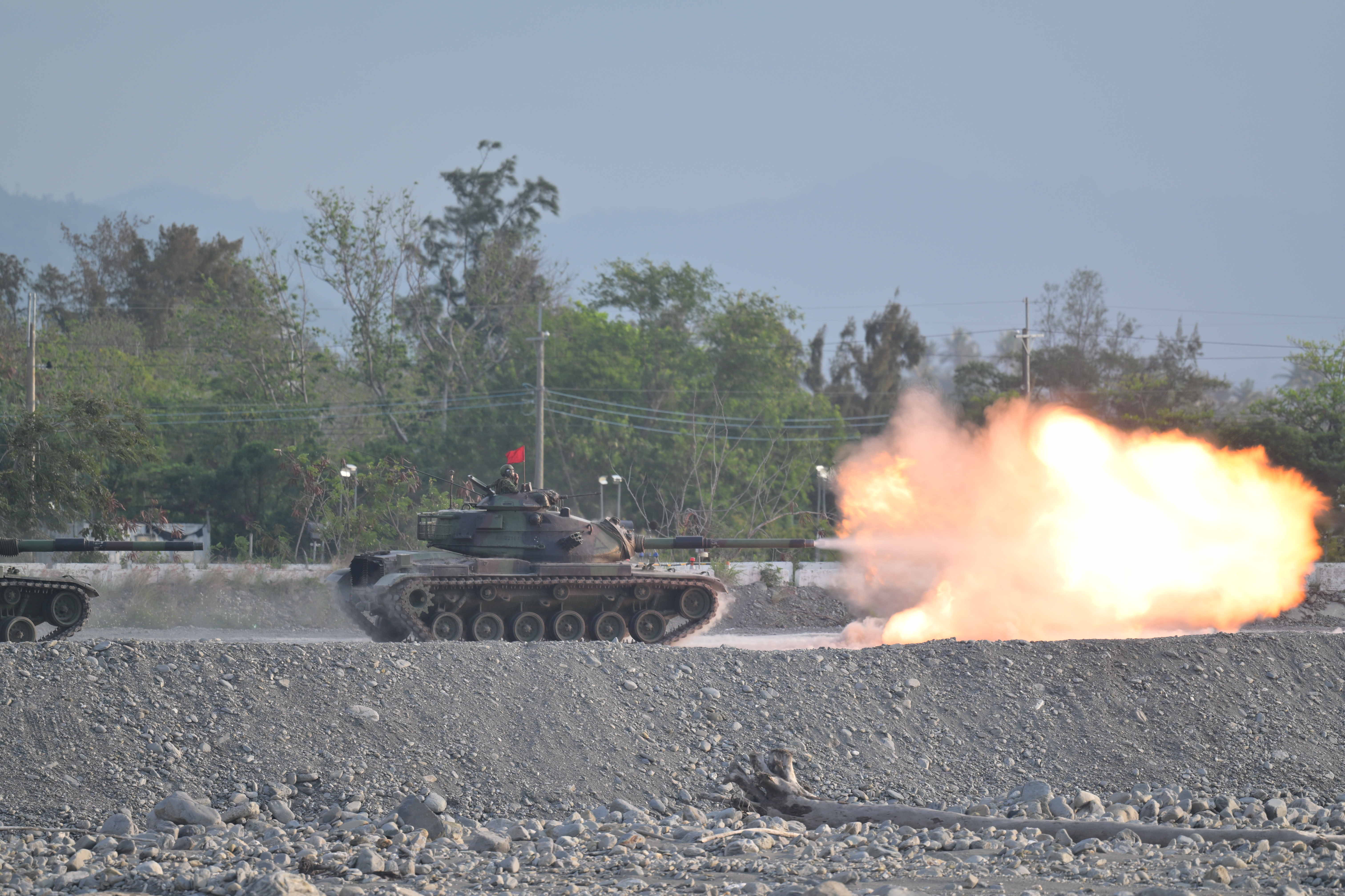 第二作戰區「正義操演」實彈射擊 展現防衛能量 