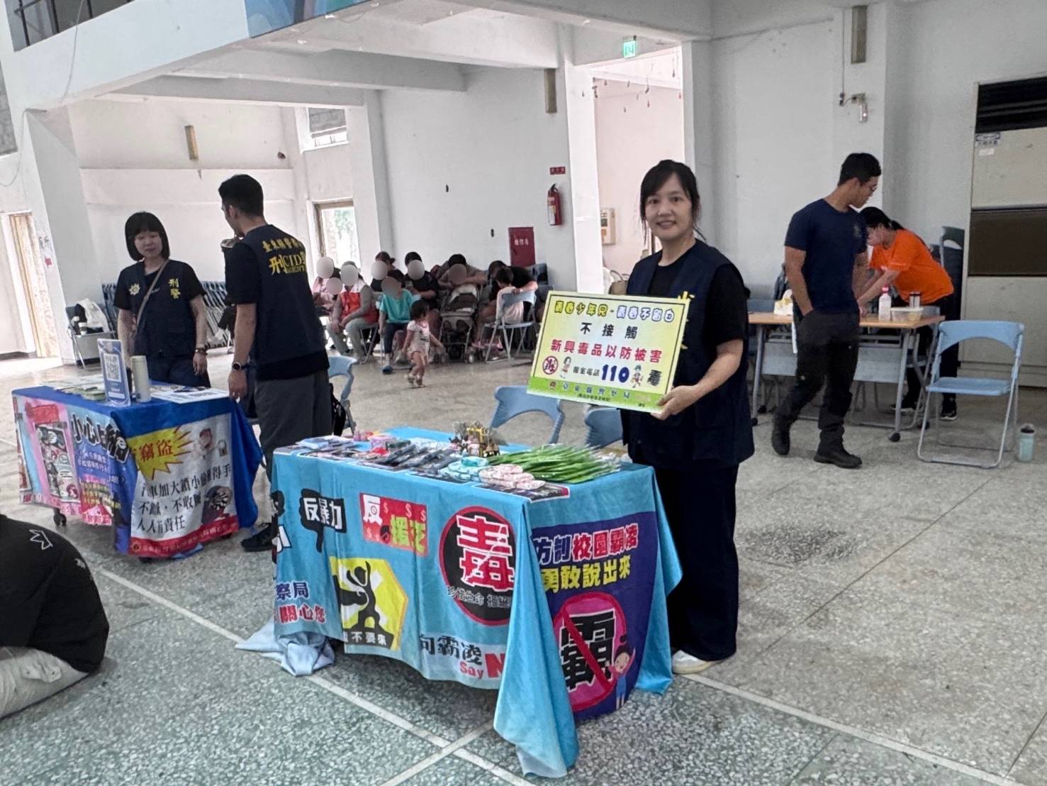 警民攜手守護未來！少年警察隊現身世界展望會FY26年兒少保護宣導，反霸凌、反毒品保護兒少安全