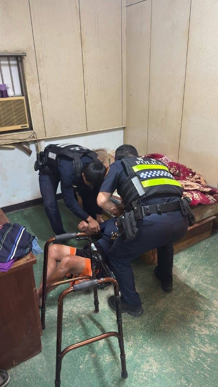 暖心警察即刻援助　守護長者平安化解危機