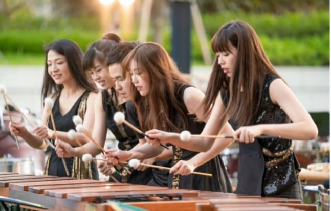 第28屆「台東利卡夢．梅之宴」音樂會登場 朱宗慶打擊樂團梅園震撼演出