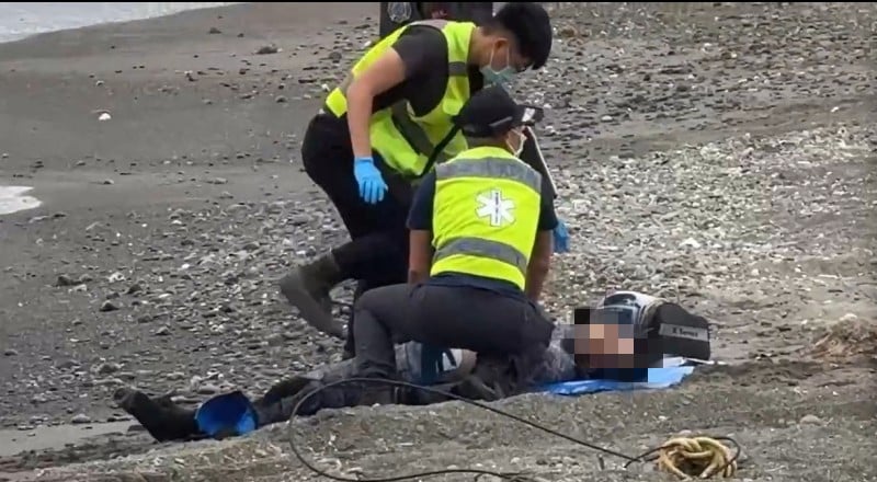 男子「海賊灣」潛水出意外