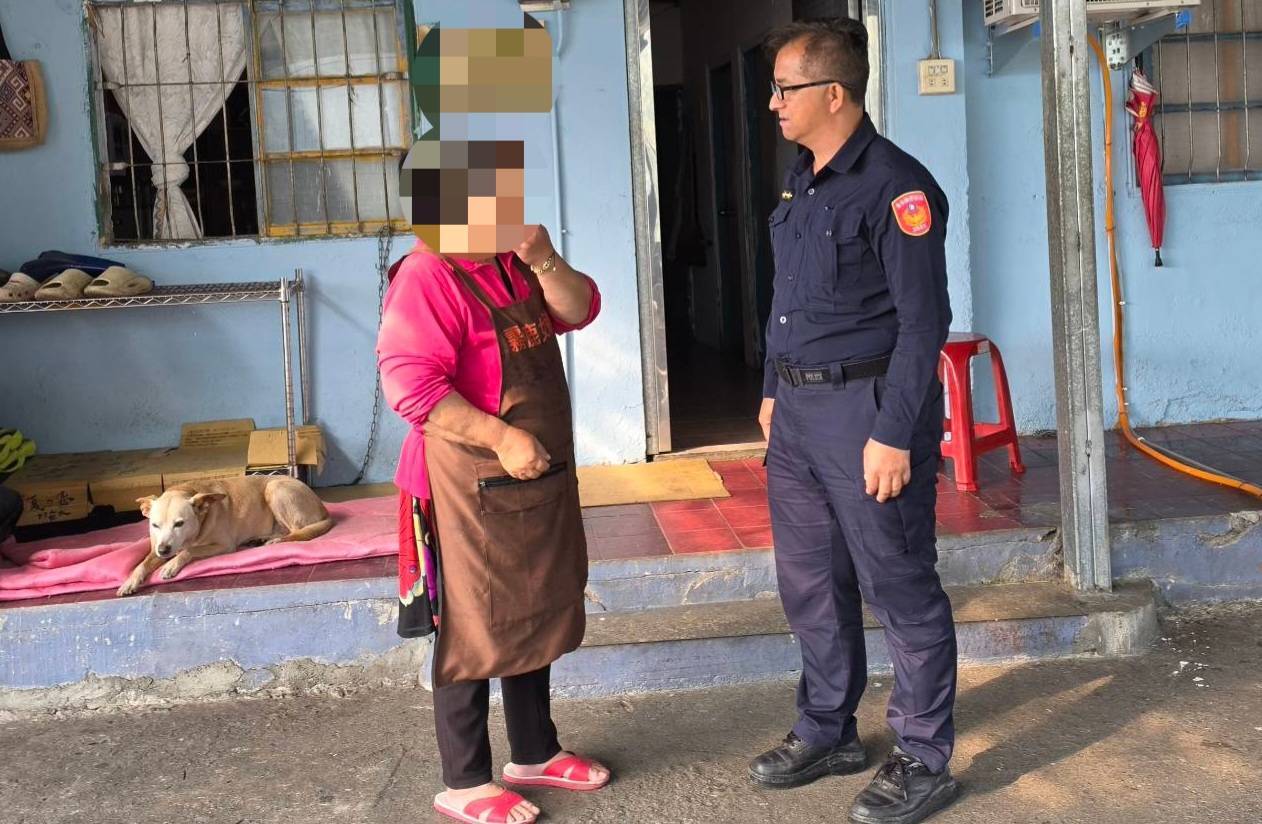 苦候1小時沒人願意協助 ! 利稻暖警護送牙痛獨居老婦就醫