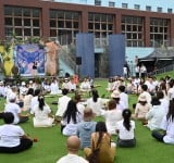 百人頌缽齊鳴超震撼！臺東「自然醒慢活祭」啟動 引領療癒新風潮