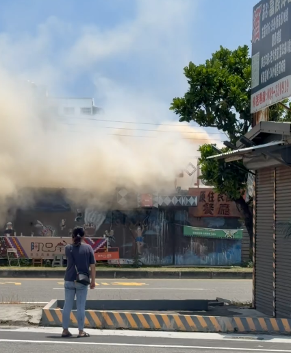 台東市臨海路餐廳火警　幸無人傷亡
