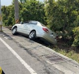 台東台鐵司機上班途中自撞電線桿翻覆　胸部不適送醫無大礙