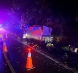 臺九線卑南段自撞路樹事故　駕駛受傷送醫、酒測值為零