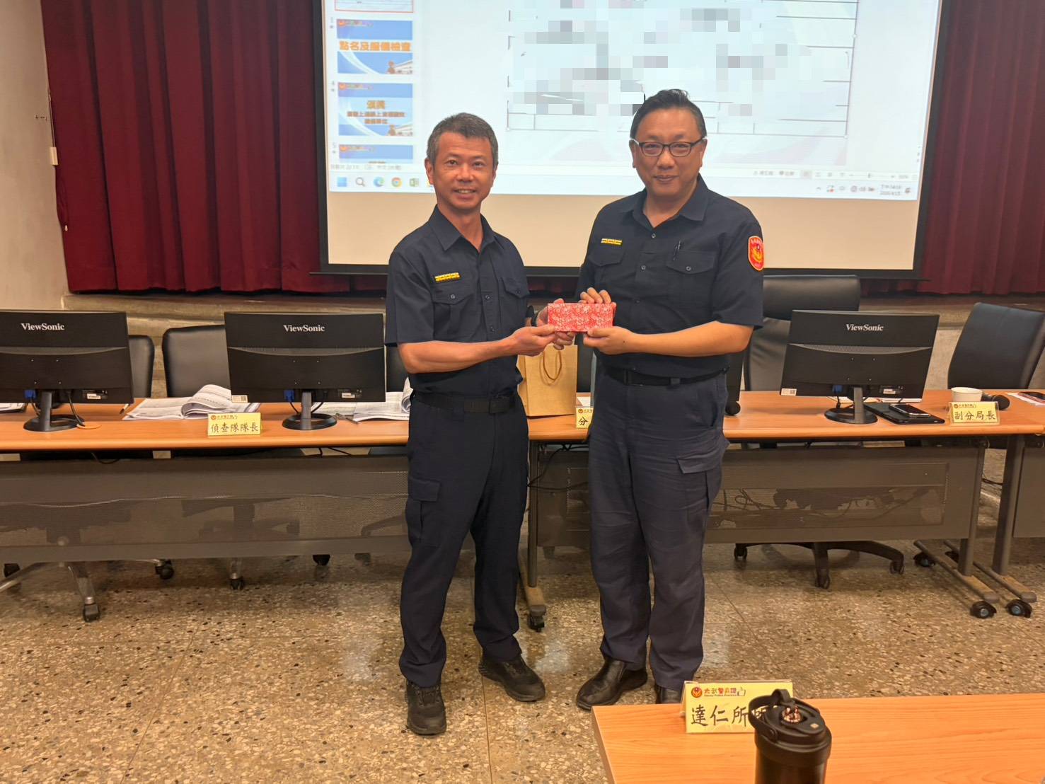 太麻里分駐所所長廖志宗榮陞刑事警察大隊二組組長，英勇事蹟傳為佳話