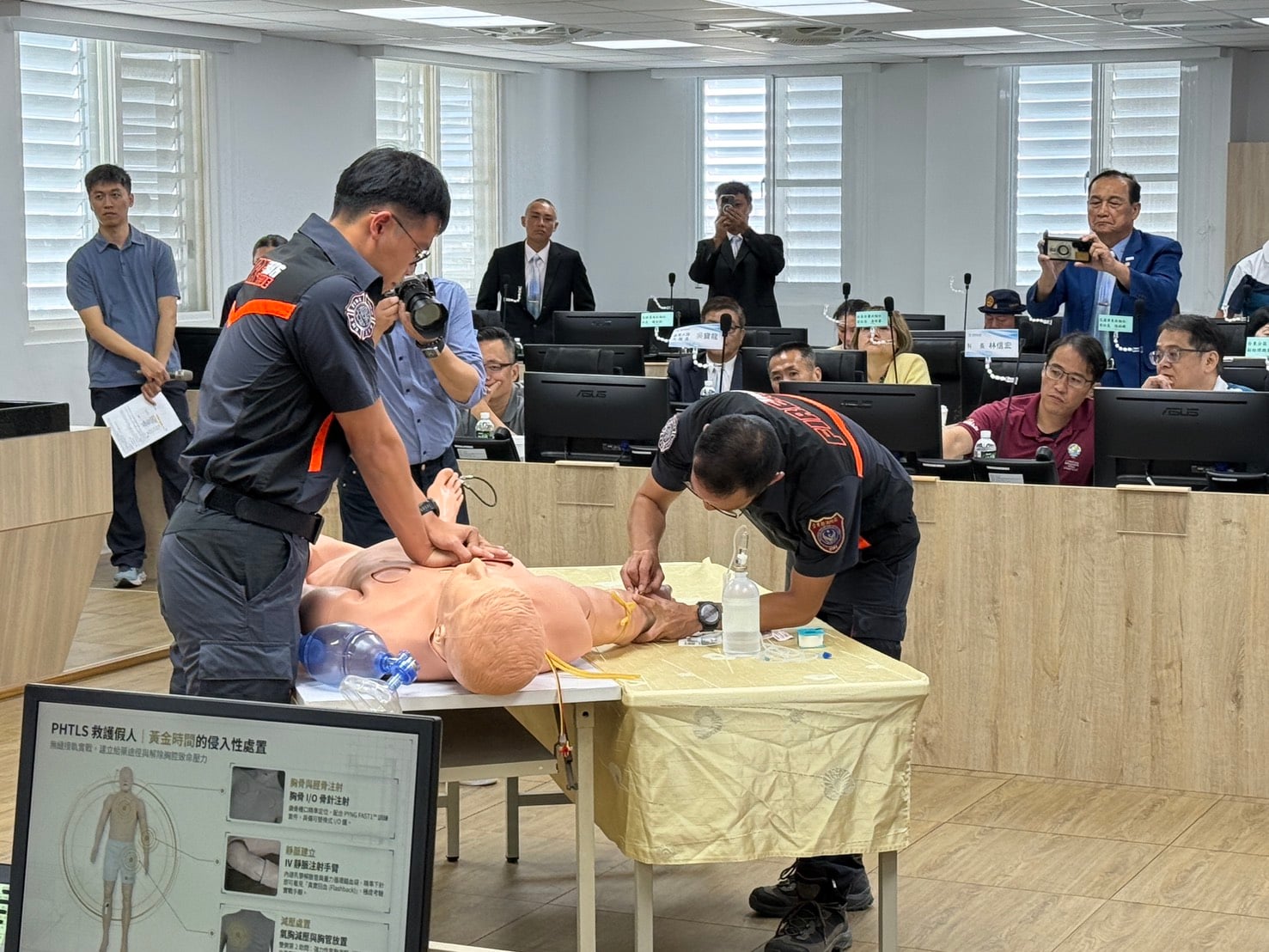 「到院前應變」再升級 ! 善心捐贈挹注救護量能 