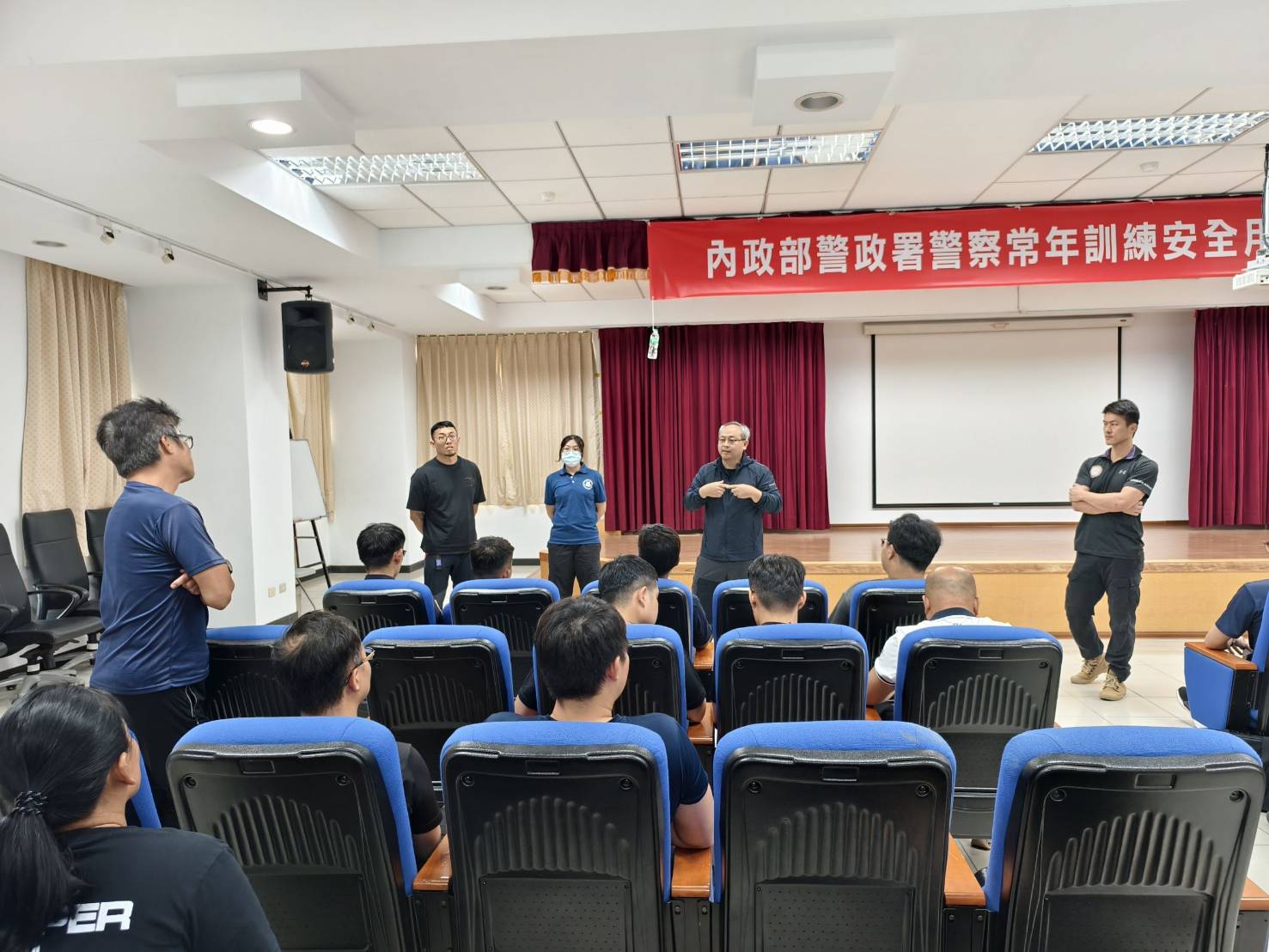 成功警察分局教官授課常年訓練　聚焦高風險勤務應處與跨機關協作