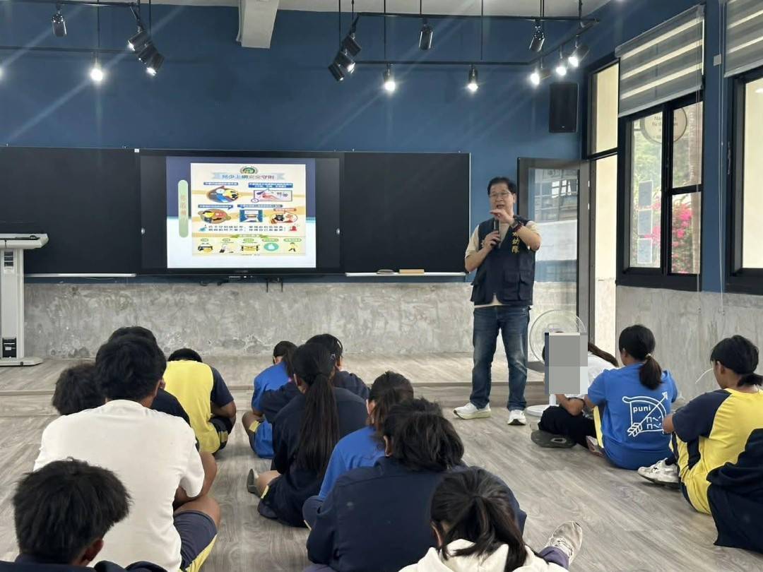 臺東警察入校宣導 強化學生數位性別暴力意識與防詐觀念